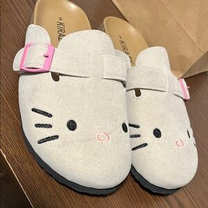 Hello Kitty Clogs Birkenstock style shoes